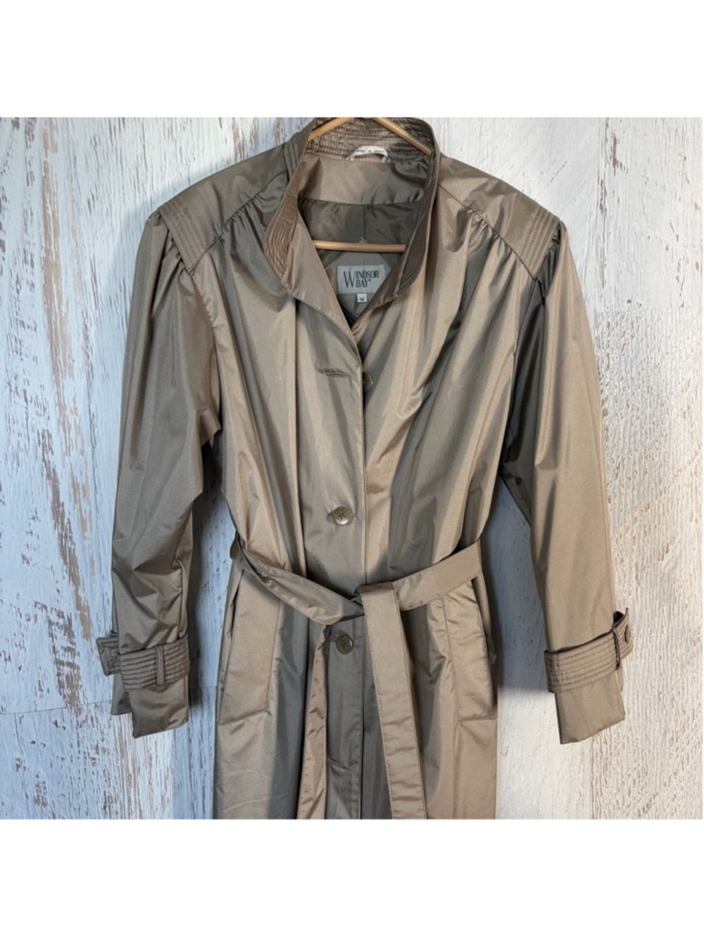 Windsor Bay Vintage 80s Trench Coat